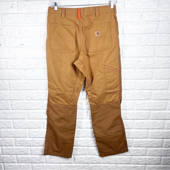 CARHARTT 34 X 32 Pants Double Front Panel Work/Chore/Hunting Pants | Duck color - Picture 8 of 9